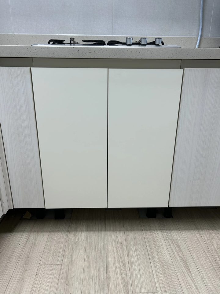 풍무 수납장리폼 주방 가스레인지 하부장 시공 사진 4